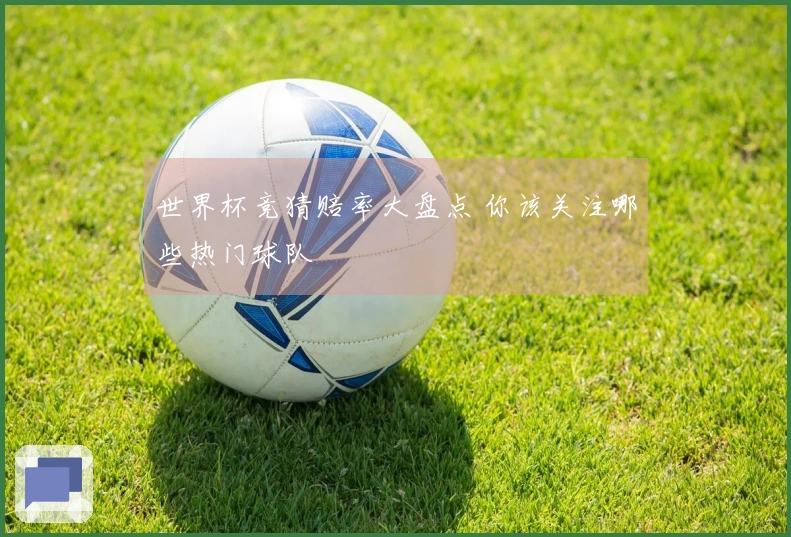 世界杯竞猜赔率大盘点 你该关注哪些热门球队