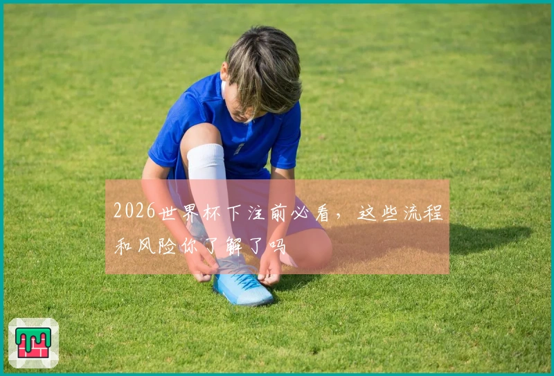 2026世界杯下注前必看，这些流程和风险你了解了吗